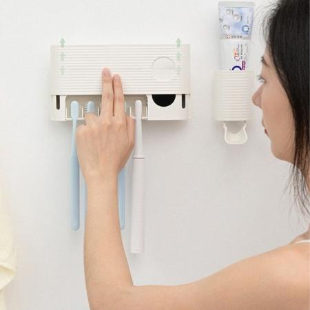 Дезинфицирующий держатель для зубных щеток Xiaomi Lofans M01 Белый Дезинфицирующий держатель для зубных щеток Xiaomi Lofans M01 Белый