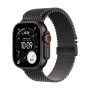 Apple Watch Ultra 3 (2025), 49 мм корпус из титана цвета «Black», ремешок Titanium Milanese Loop размера S цвета «Black» Apple Watch Ultra 3 (2025), 49 мм корпус из титана цвета «Black», ремешок Titanium Milanese Loop размера S цвета «Black»