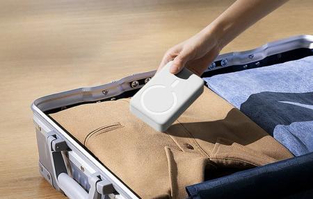 Внешний аккумулятор Baseus Magnetic Mini Wireless Fast Charge Power Bank 10000mAh 30W с поддержкой беспроводной зарядки PPCX110202 (PPCXM1030) Белый Внешний аккумулятор Baseus Magnetic Mini Wireless Fast Charge Power Bank 10000mAh 30W с поддержкой беспроводной зарядки PPCX110202 (PPCXM1030) Белый