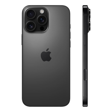 Apple iPhone 16 Pro Max 256Gb Dual SIM Black Titanium, титановый чёрный