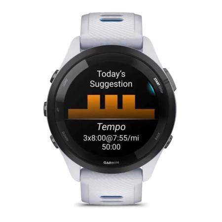 Часы Garmin FORERUNNER 265 White, белый Часы Garmin FORERUNNER 265 White, белый