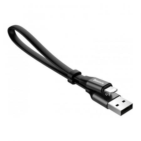USB кабель Baseus Nimble iP Portable разъем Lightning, 23 см (CALMBJ-B01) Черный USB кабель Baseus Nimble iP Portable разъем Lightning, 23 см (CALMBJ-B01) Черный