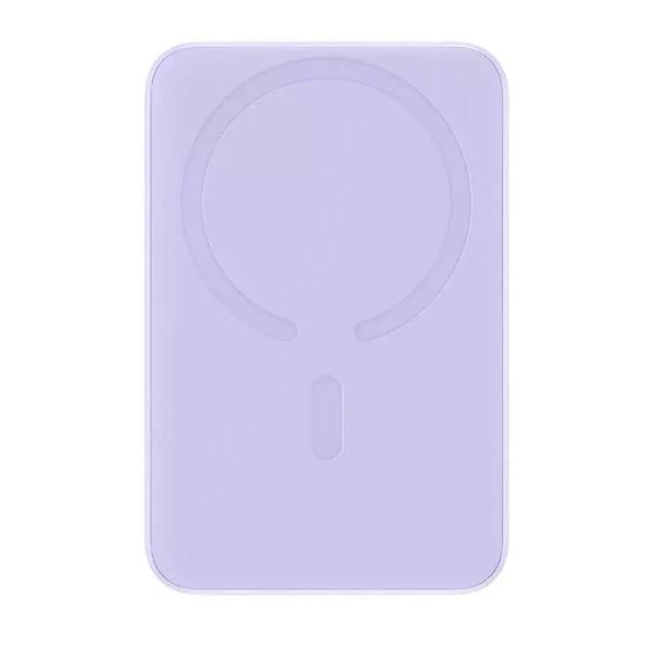 Внешний аккумулятор Baseus Magnetic Wireless Charging Power Bank 10000mAh 20W с поддержкой беспроводной зарядки (PPCXM10) Фиолетовый
