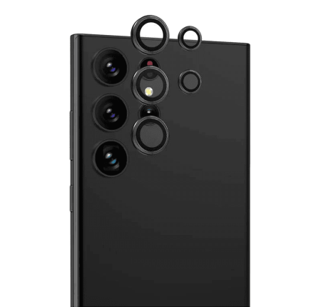 Защитное стекло для камеры Galaxy S24 Ultra BLUEO Camera lens Armor metal 5 шт. (NPB28-S24U-BLK) Черный Защитное стекло для камеры Galaxy S24 Ultra BLUEO Camera lens Armor metal 5 шт. (NPB28-S24U-BLK) Черный