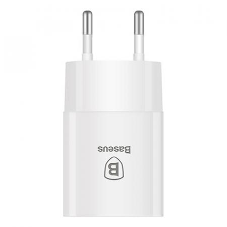 Сетевое зарядное устройство USB Baseus Letour Charger 2.1A (CCALL-E2A02) Белый