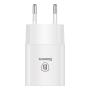 Сетевое зарядное устройство USB Baseus Letour Charger 2.1A (CCALL-E2A02) Белый
