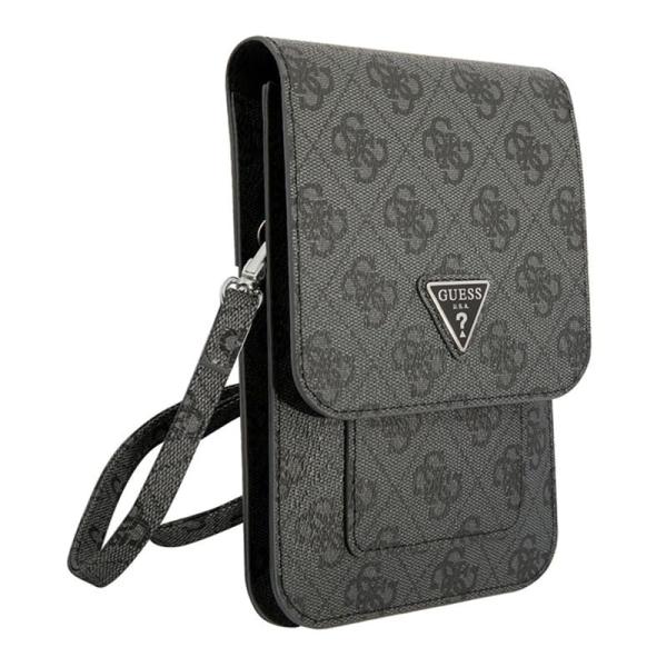 Сумка-чехол для смартфонов Guess Wallet Bag 4G with Triangle logo (GUWBP4TMGR) Серый