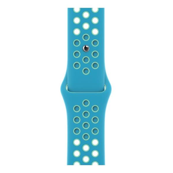 Ремешок Nike+ "Silicone Sport Band" Apple Watch 42/44 мм Сине-голубой