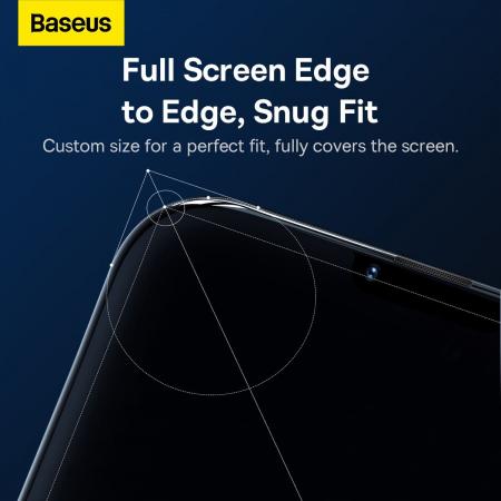 Стекло для iPhone 14 Plus/13 Pro Max Baseus Crystal glass 1шт +EasyStick (SGBL100202) Прозрачный Стекло для iPhone 14 Plus/13 Pro Max Baseus Crystal glass 1шт +EasyStick (SGBL100202) Прозрачный