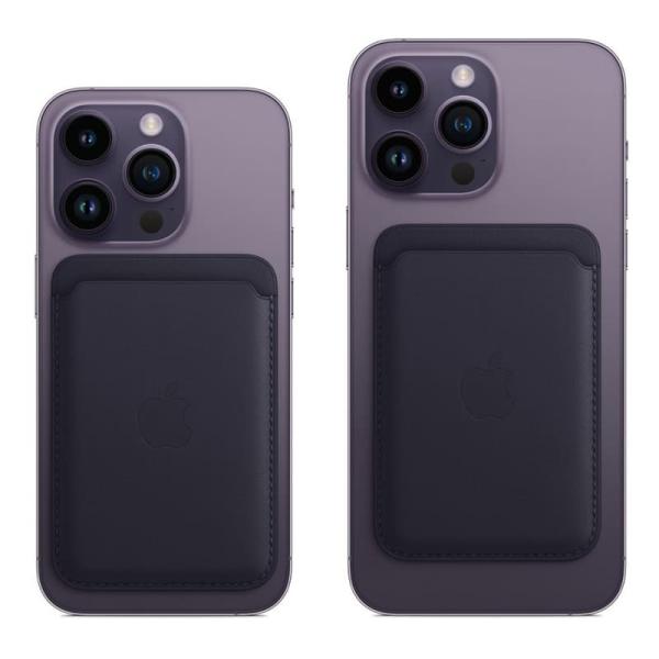 Чехол-бумажник Apple MagSafe для iPhone Dark blue, темно-синий