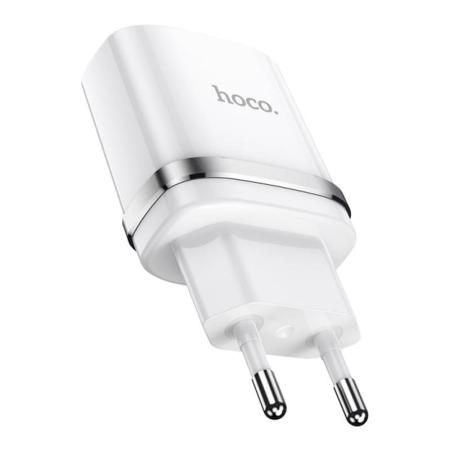 Сетевое зарядное устройство hoco. USB Indicator single port safety charger (N1) Белый Сетевое зарядное устройство hoco. USB Indicator single port safety charger (N1) Белый