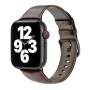 Кожаный ремешок для Apple Watch 42/44/45/49 мм WiWU (Wi-WB003) Coffee, темно-коричневый Кожаный ремешок для Apple Watch 42/44/45/49 мм WiWU (Wi-WB003) Coffee, темно-коричневый