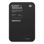 Внешний аккумулятор MOMAX IP136Q2D Q.Mag X1 Qi2 Magnetic wireless power bank(10000mAh) Gen 2, Black Внешний аккумулятор MOMAX IP136Q2D Q.Mag X1 Qi2 Magnetic wireless power bank(10000mAh) Gen 2, Black