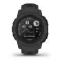 Часы Garmin INSTINCT 2S solar Graphite, черный Часы Garmin INSTINCT 2S solar Graphite, черный