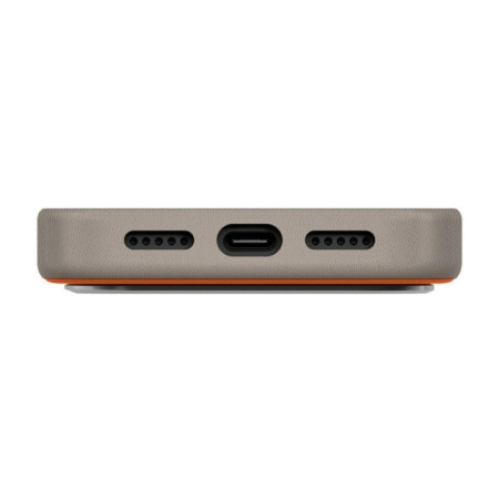 Чехол для iPhone 17 Pro Max с MagSafe 6.9" UNIQ DS LYDEN (IP6.9P(2025)-LDSFORGFGRY) Оранжево-серый Чехол для iPhone 17 Pro Max с MagSafe 6.9" UNIQ DS LYDEN (IP6.9P(2025)-LDSFORGFGRY) Оранжево-серый
