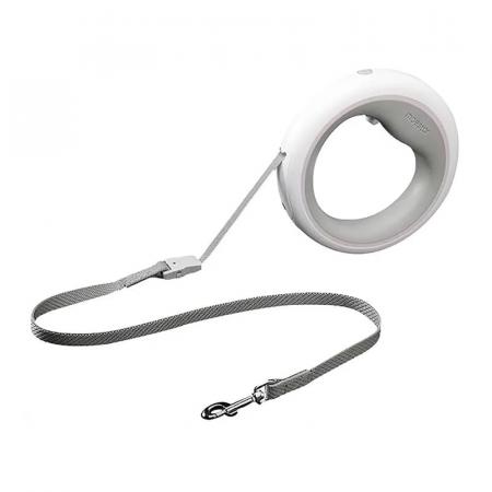 Поводок Xiaomi Moemaster UFO Retractable Leash 2 Plus, 3 м Серый Поводок Xiaomi Moemaster UFO Retractable Leash 2 Plus, 3 м Серый
