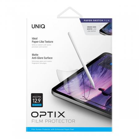 Стекло для iPad Pro 12.9" (2018/21/22) UNIQ OPTIX (NPDP12.9(2021)-CLEAR) Прозрачный Стекло для iPad Pro 12.9" (2018/21/22) UNIQ OPTIX (NPDP12.9(2021)-CLEAR) Прозрачный