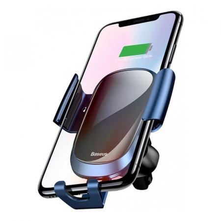 Гравитационный держатель для телефона Baseus Future Gravity Car Mount (SUYL-WL03) Синий Гравитационный держатель для телефона Baseus Future Gravity Car Mount (SUYL-WL03) Синий