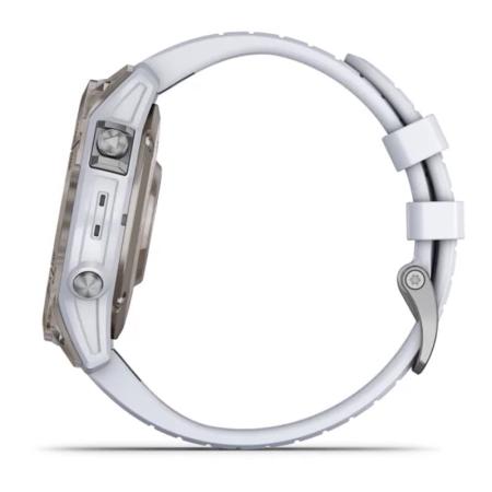 Часы Garmin EPIX PRO GEN 2 47 мм Sapphire Titanium whitestone, белый Часы Garmin EPIX PRO GEN 2 47 мм Sapphire Titanium whitestone, белый