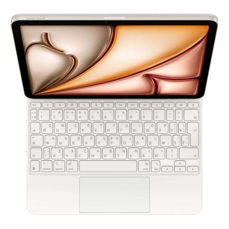 Чехол-клавиатура для iPad Air 11" M3 Apple Magic Keyboard (MDFW4) White, белый Чехол-клавиатура для iPad Air 11" M3 Apple Magic Keyboard (MDFW4) White, белый