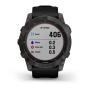 Часы Garmin FENIX 7X Carbon gray, черный Часы Garmin FENIX 7X Carbon gray, черный