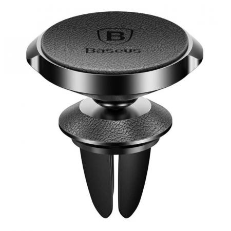 Магнитный держатель в печку Baseus Small Ears Series (SUER-E01) Черный Магнитный держатель в печку Baseus Small Ears Series (SUER-E01) Черный