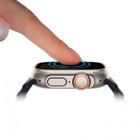 Стекло для Apple Watch Ultra 49 мм UNIQ OPTIX Vivid (true colors) (49MM-VIVIDCLEAR) +installer Clear/Black Стекло для Apple Watch Ultra 49 мм UNIQ OPTIX Vivid (true colors) (49MM-VIVIDCLEAR) +installer Clear/Black