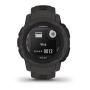 Часы Garmin INSTINCT 2S solar Graphite, черный Часы Garmin INSTINCT 2S solar Graphite, черный