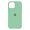 Чехол Silicone Case для Apple iPhone 12/12 Pro Pale Green, бледно-зеленый