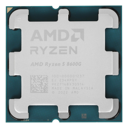 Процессор AMD Ryzen 5 8600G, 4.30 ГГц (Turbo 5.00 ГГц), AM5, OEM (100-000001237)