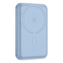 Внешний аккумулятор WiWU Power Bank Snap Cube-SC 10000mAh 22,5 Вт Blue, голубой Внешний аккумулятор WiWU Power Bank Snap Cube-SC 10000mAh 22,5 Вт Blue, голубой