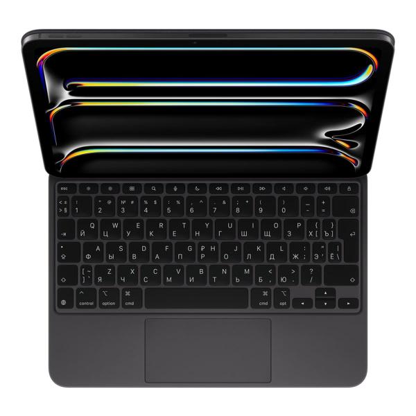 Клавиатура Apple Magic Keyboard для iPad Pro 11" M4 2024 (MWR23) Black, Чёрный