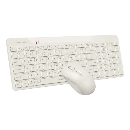 Клавиатуры и мышь беспроводные A4Tech Fstyler FG2300 Air Porcelain, бежевый
